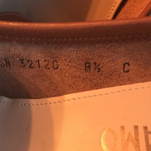 Salvatore Ferragamo horsebit mid brown leather block heeled loafers EUC - Picture 5 of 10